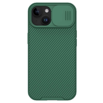 Coque Hybride iPhone 15 Nillkin CamShield Pro - Vert