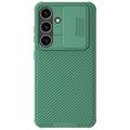 Coque Hybride Samsung Galaxy S24+ Nillkin CamShield Pro Magnetic - Verte