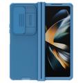 Coque Hybride Samsung Galaxy Z Fold4 Nillkin CamShield Pro - Bleu