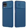 Coque Hybride Samsung Galaxy A22 4G Nillkin CamShield - Bleu