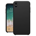Coque iPhone XS en Silicone Liquide Nillkin Flex Pure