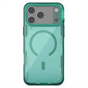 Coque magnétique iPhone 17 Pro Max Nillkin IceBlade Prop - Compatible MagSafe, Couvercle à lentille coulissante - Verte