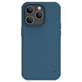 Coque iPhone 14 Pro Nillkin Super Frosted Shield Pro - Bleue