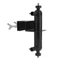 Support de fixation pour gouttière sans perçage, pour caméra de sécurité et panneau solaire - Noir