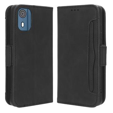 Étui Portefeuille Nokia C02 - Série Cardholder - Noir