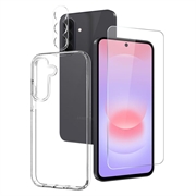 Kit de protection 3-en-1 Samsung Galaxy A37 Northjo - Transparente