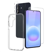 Kit de protection 3-en-1 Samsung Galaxy A57 Northjo - Transparente