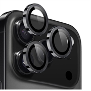 Kit de protection de l'objectif de l'appareil photo iPhone 17 Pro/17 Pro Max Northjo - Noir