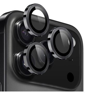Kit de protection de l\'objectif de l\'appareil photo iPhone 17 Pro/17 Pro Max Northjo - Noir