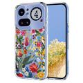 Coque Nothing Phone (4a) Pro en TPU à motif floral - Lys