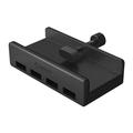 ORICO MH4PU Clamp-Mounted USB Hub - 4x USB 3.0 - Noir