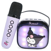 Enceinte et microphone sans fil pour karaoké Kuromi PopSing d'OTL Technologies