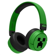 Casque sans fil pour enfants OTL Technologies Minecraft Creeper - Vert