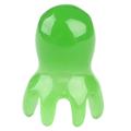 Brosse de massage flexible pour cuir chevelu Octopus - Verte