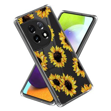 Coque OnePlus 12R/Ace 3 en TPU Stylish Ultra Fin - Tournesols