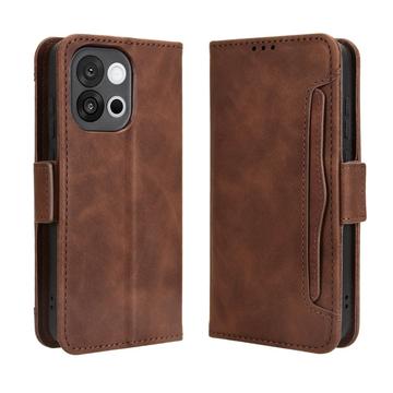 Étui portefeuille OnePlus 13T/13s Porte-Cartes - Marron