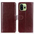 Étui portefeuille OnePlus 15T avec support - Marron