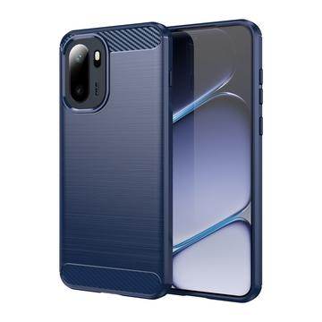 Coque OnePlus Ace 6 en TPU Brossé - Fibre de Carbone