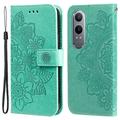 Étui Portefeuille OnePlus Nord CE4 Lite/Oppo K12x Mandala Série - Vert