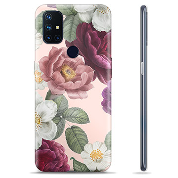 Coque OnePlus Nord N10 5G en TPU - Fleurs Romantiques