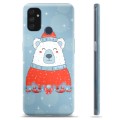 Coque OnePlus Nord N100 en TPU - Ours de Noël