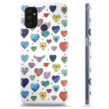 Coque OnePlus Nord N100 en TPU - Cœurs