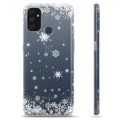 Coque OnePlus Nord N100 en TPU - Flocons de Neige