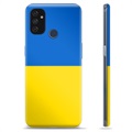 Coque OnePlus Nord N100 en TPU Drapeau Ukraine - Jaune et bleu clair