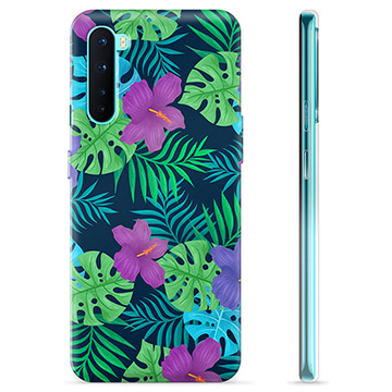 Coque OnePlus Nord en TPU - Fleurs Tropicales