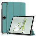Étui à Rabat Smart OnePlus Pad Go/Oppo Pad Air2 - Série Tri-Fold - Vert noirâtre