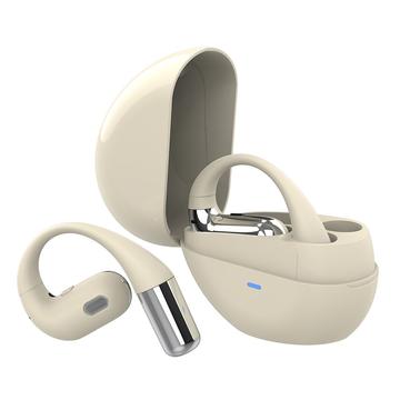 Casque ouvert Bluetooth avec réduction de bruit F15 - Beige