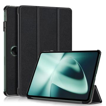 Étui à Rabat Smart OnePlus Pad/Oppo Pad 2 - Série Tri-Fold - Noir