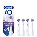 Têtes de brosse à dents de rechange Oral-B iO Radiant White - 4 pièces - Blanc