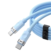 Câble Orico CDX USB-C vers USB-C - 60W, 3A, 1m - Bleu
