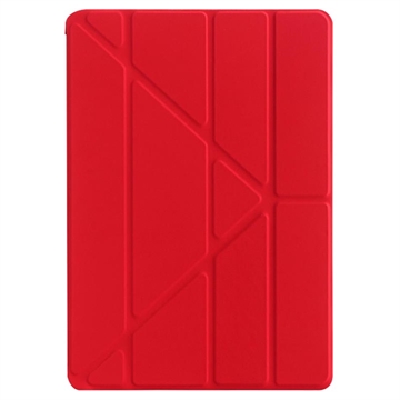 Étui à Rabat iPad 10.2 2019/2020/2021 - Origami Stand - Rouge