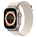 Bracelet Apple Watch Series 9/8/SE (2022)/7/SE/6/5/4/3/2/1 en Cuir Cousu -  49mm/45mm/44mm/42mm
