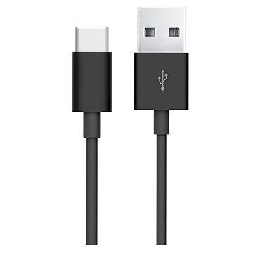 Câble de Données CA-232CD USB 2.0 / USB 3.1 Type-C d\'Origine Microsoft pour Lumia 950, Lumia 950 XL - 1m - Noir