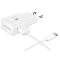 Chargeur Secteur Rapide USB-C Samsung EP-TA20EW - Bulk - Blanc
