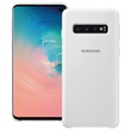 Coque en Silicone Samsung Galaxy S10 EF-PG973TWEGWW - Blanc