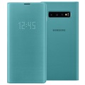 Étui Samsung Galaxy S10+ LED View EF-NG975PGEGWW - Vert