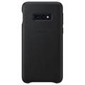Coque Samsung Galaxy S10e en Cuir EF-VG970LBEGWW - Noir