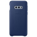 Coque Samsung Galaxy S10e en Cuir EF-VG970LNEGWW - Bleu Marine