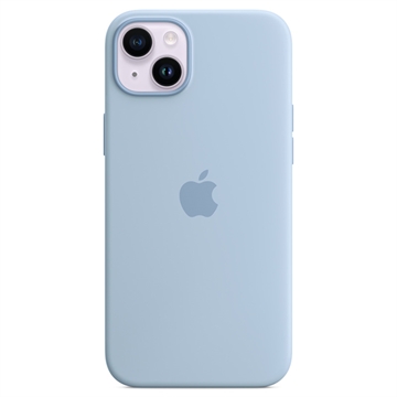 Coque iPhone 14 Plus en Silicone avec MagSafe Apple MQUE3ZM/A - Bleu Ciel