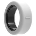 Oura Ring 5, Samsung Galaxy Ring étui en silicone anti-rayures - Taille : 12/13 - Blanc