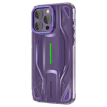 Coque iPhone 14 Pro Max en TPU Kingxbar PQY Supercar - Violete