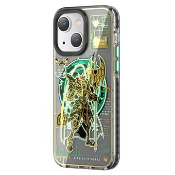 Coque Hybride iPhone 14 Plus Kingxbar PQY Mecha Mag - Verte