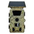 Caméra de surveillance solaire PR903W 5K avec Wi-Fi et détection de mouvement PIR - Camouflage