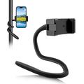 PULUZ PU882B Support de téléphone flexible en silicone - 5.5cm-8.5cm - Noir