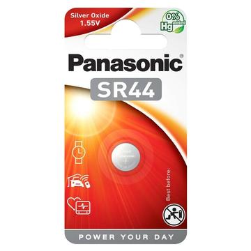 Panasonic 357/303 SR44W Batterie à oxyde d\'argent - 1.55V