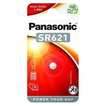 Batterie à l\'oxyde d\'argent Panasonic 364/SR621SW - 1.55V